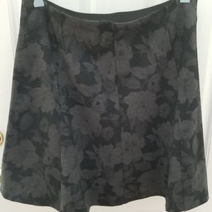 Pretty paneled circle skirt for professional wear